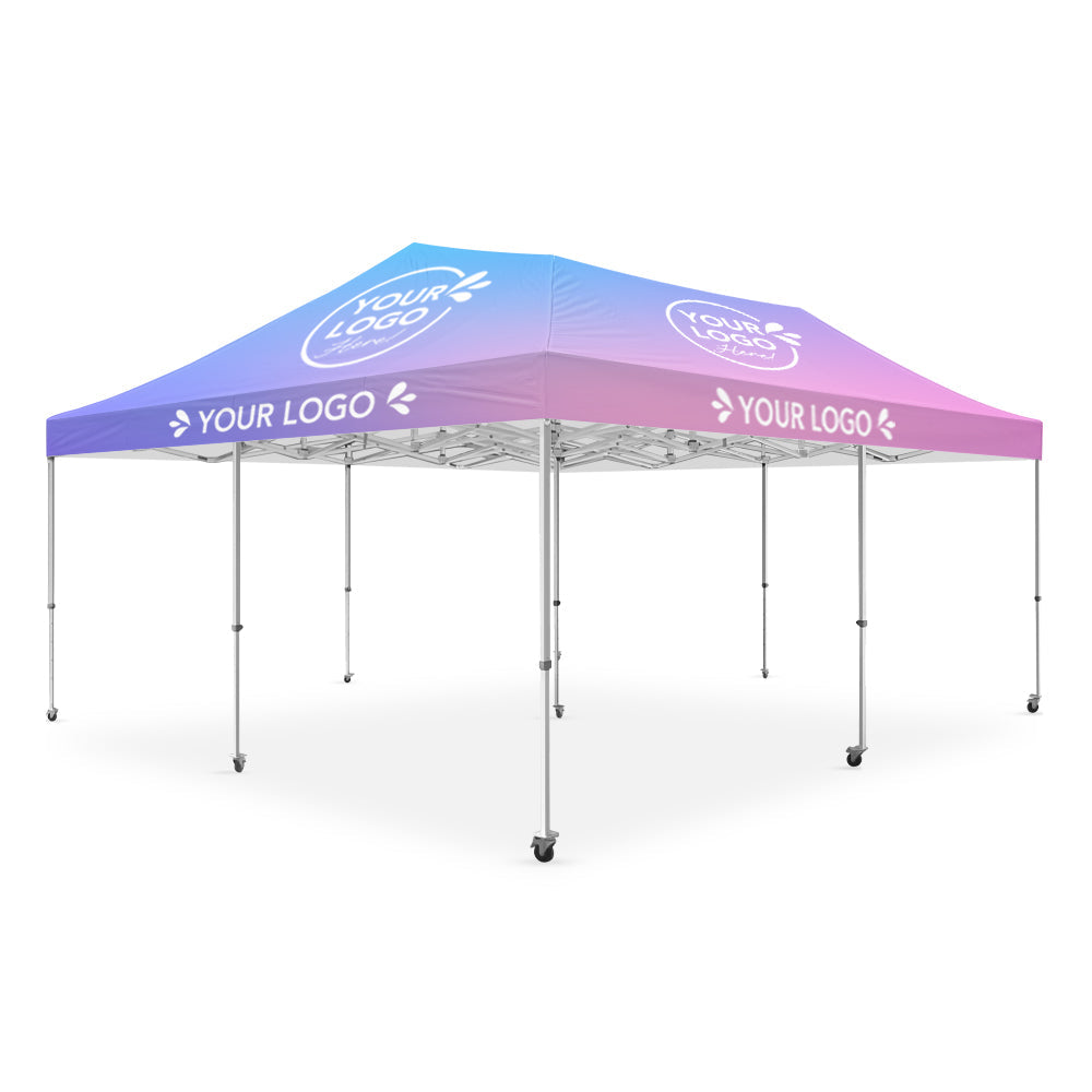 X7 Tectonic Range 20' x 20' Custom Canopy Tent