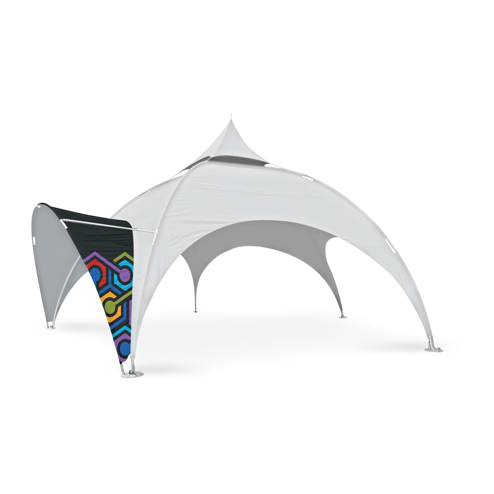 16ft Arch Tent Custom Awning