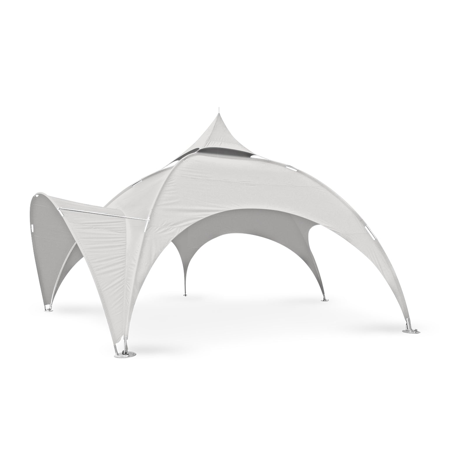 16ft Arch Tent Awning in White - Extreme Canopy