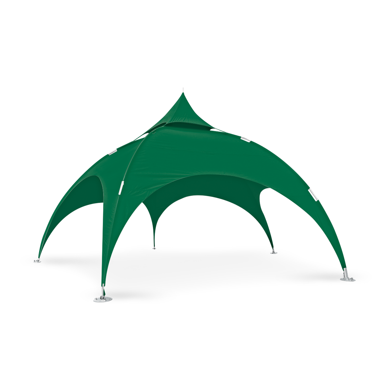 16ft Plain Arch Tent Green - Extreme Canopy