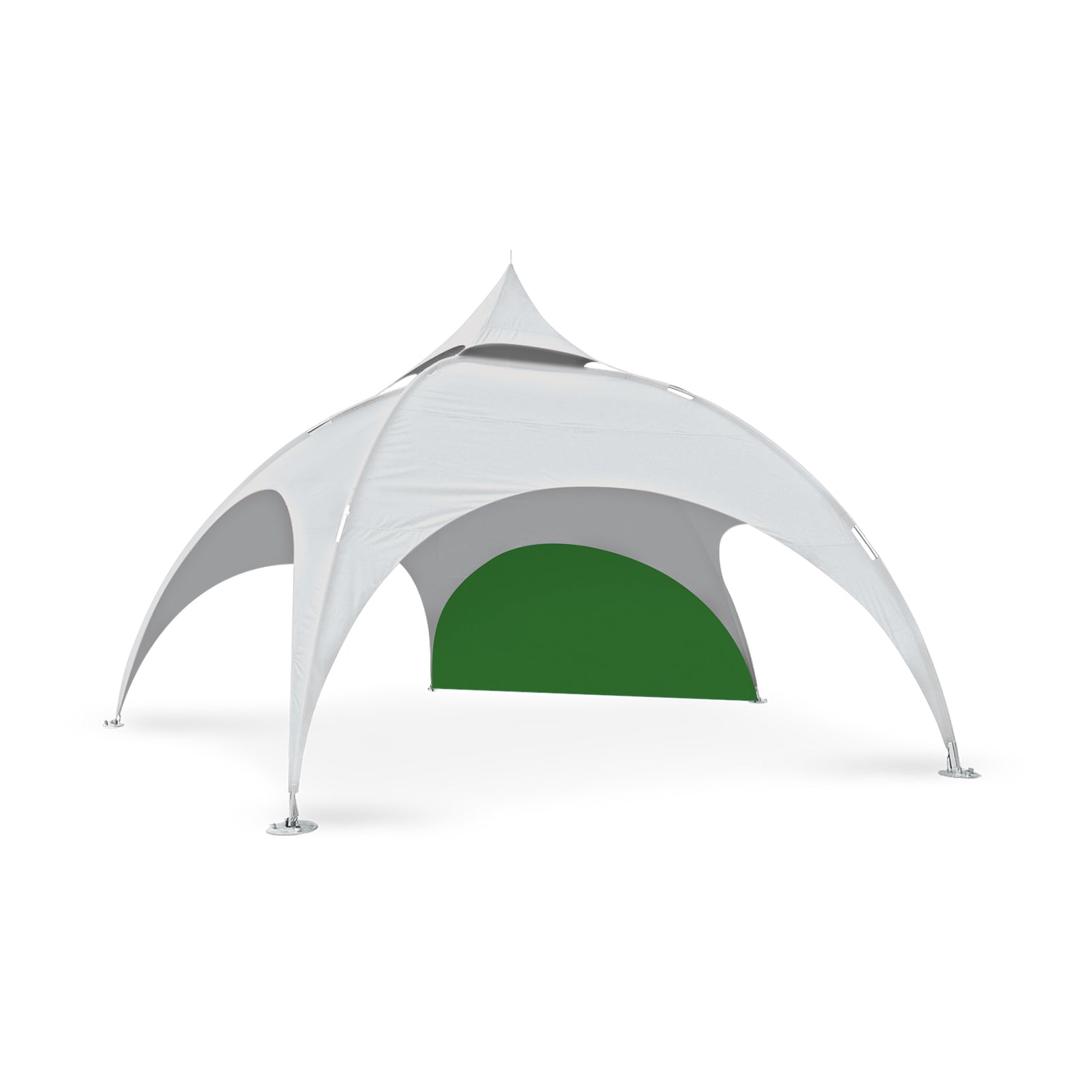 16ft Plain Arch Tent Wall Green - Extreme Canopy