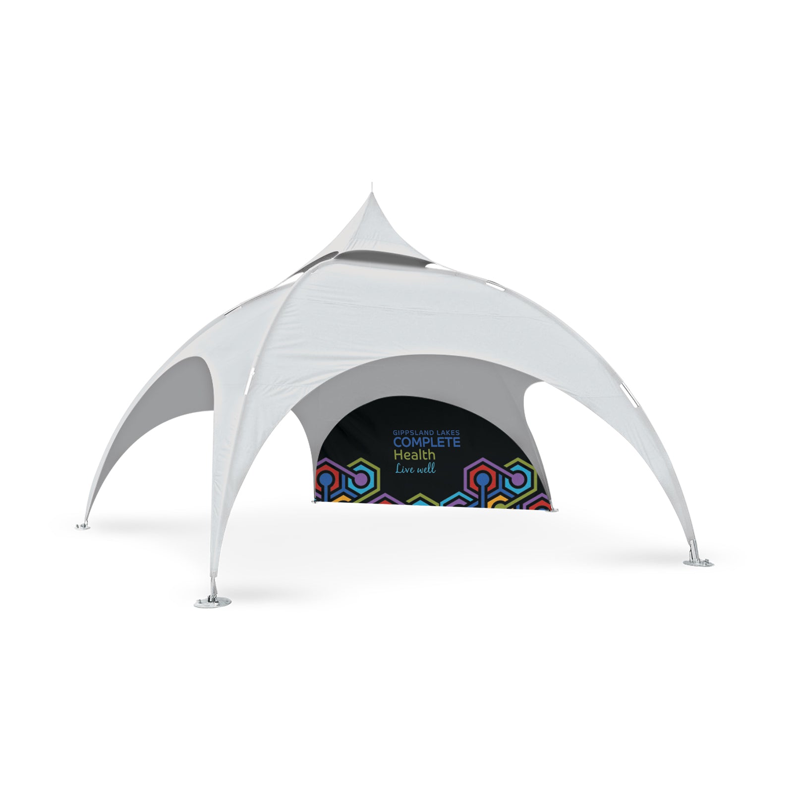 16ft Arch Tent Custom Printed Wall - Extreme Canopy