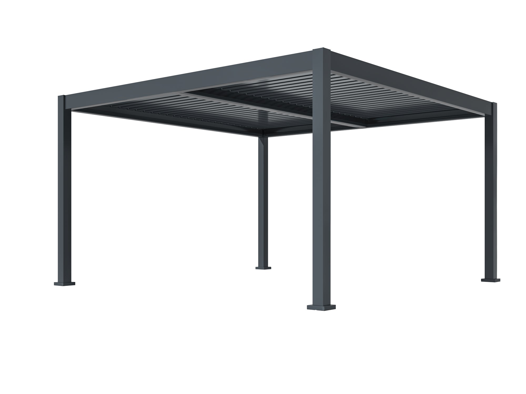 E2000 Motorized Pergola Grey