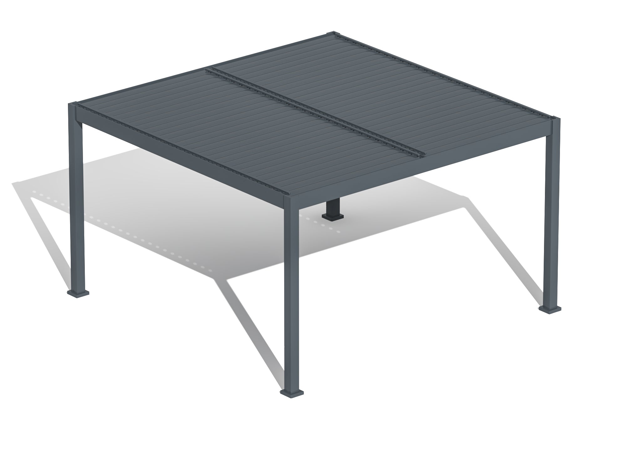 E2000 Motorized Pergola Grey