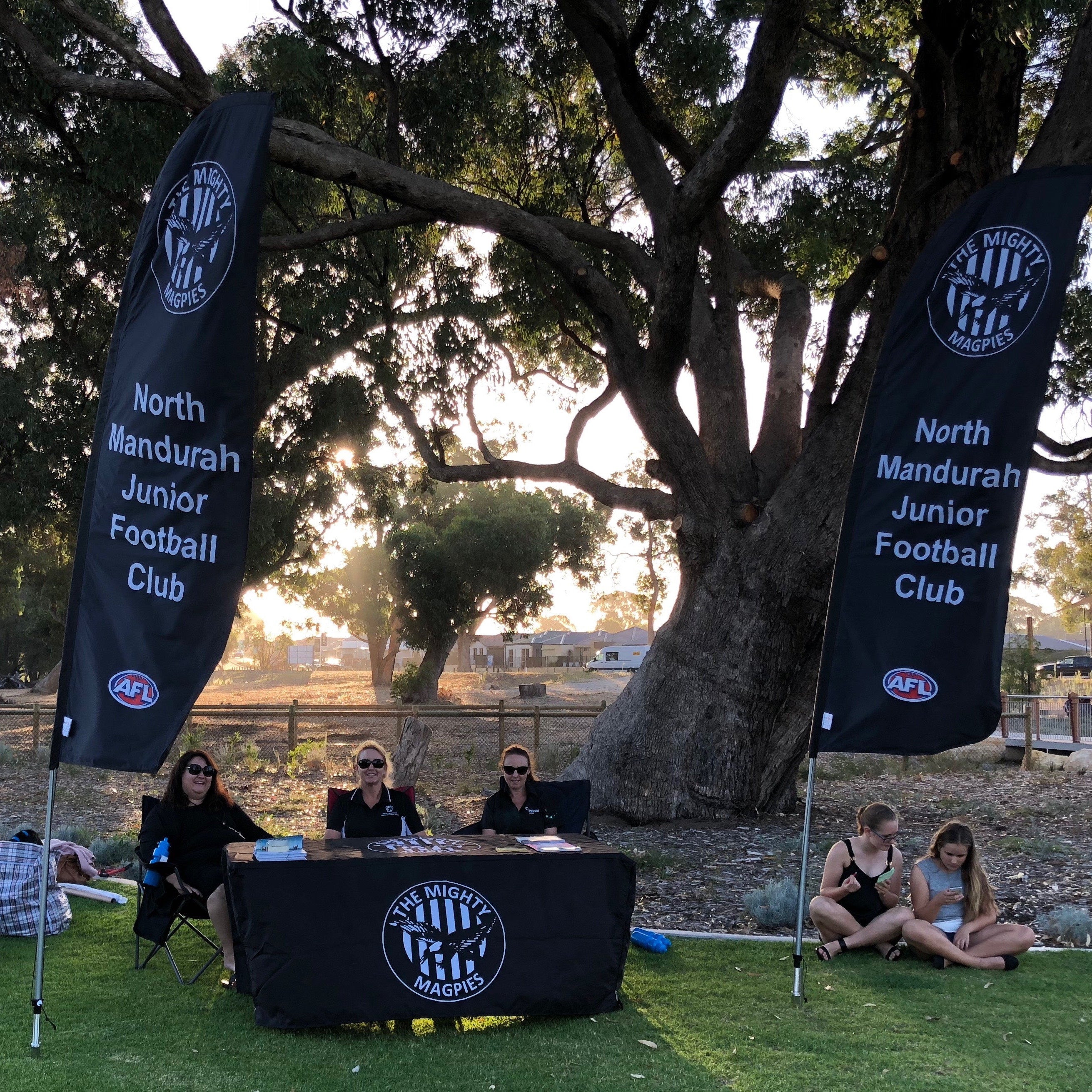 Custom Printed Poly Table Cover - Extreme Canopy