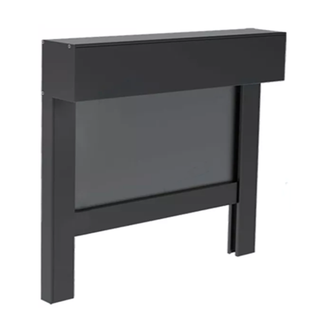 10' Pergola Zip Screen - Pergola Accessories