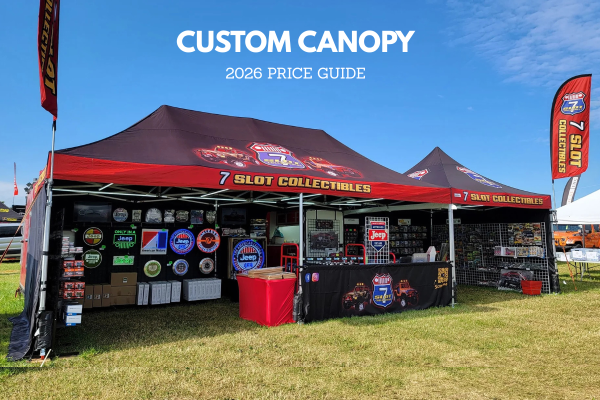 CUSTOM CANOPY 2026 PRICE GUIDE