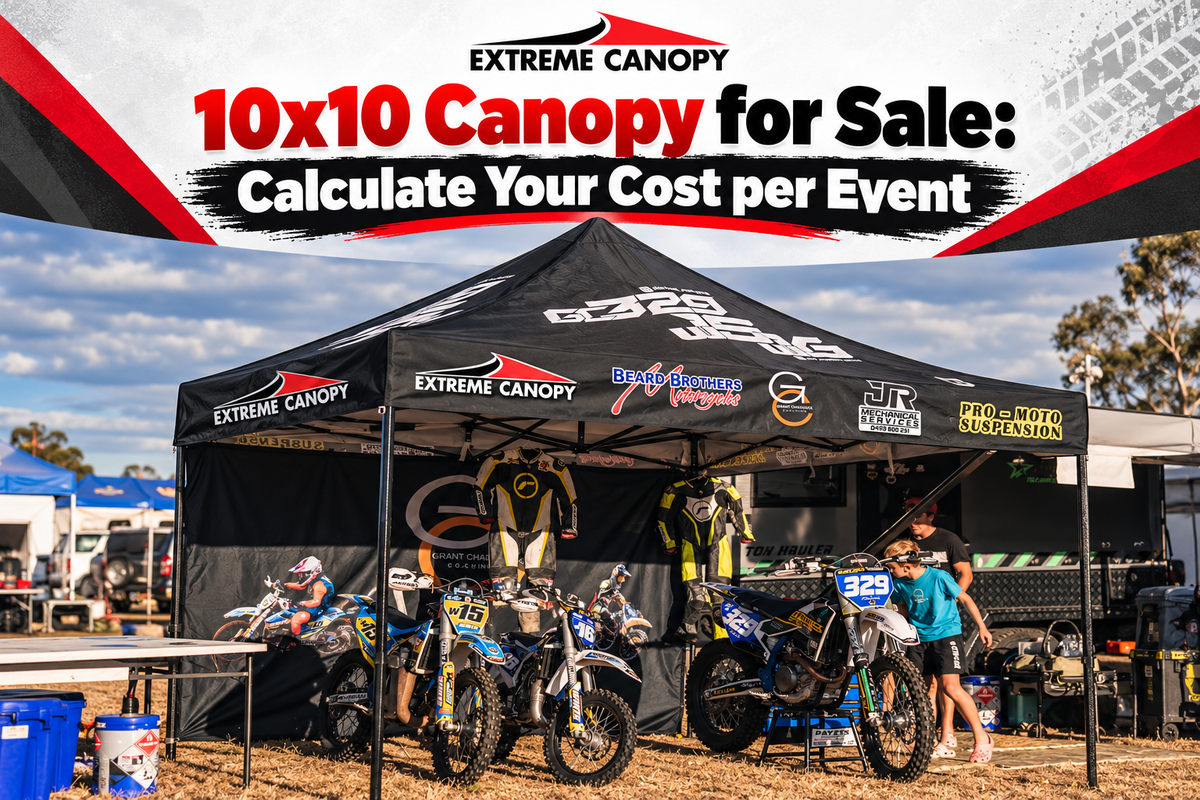 Strongest 10x10 Canopy on the Market for Sale: Price, Accessories & Cost per Event Guide