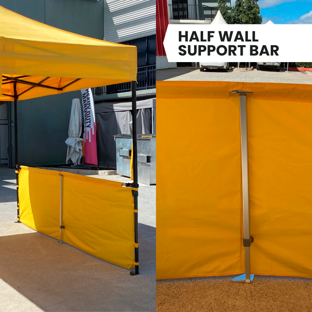 13ft Canopy Half Wall Accessory