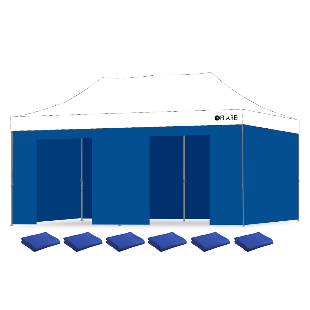 10' x 20' Wall Kit | X4 X-TREK | Flare Shade | Complete Wall Kit 10' x 20' Wall Kit | X4 X-TREK | Flare Shade | Complete Wall Kit