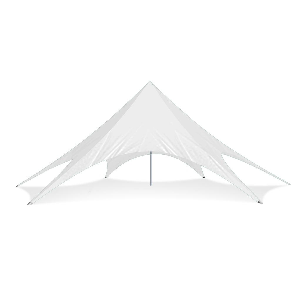 single pop up tent 46ft Single Pole Star Shade