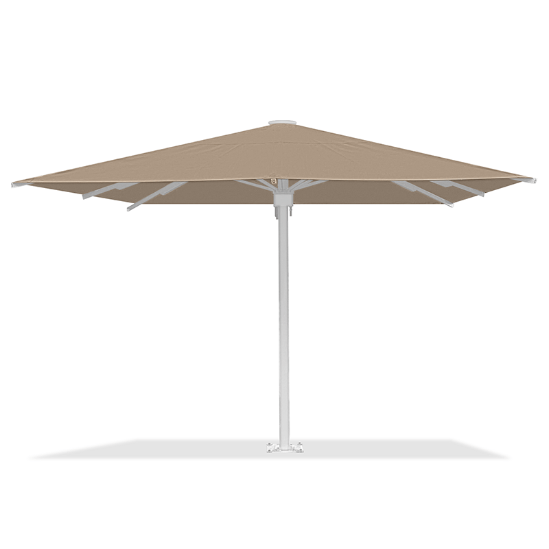 cream patio umbrellas 16' x 16' Siena 100 Umbrella