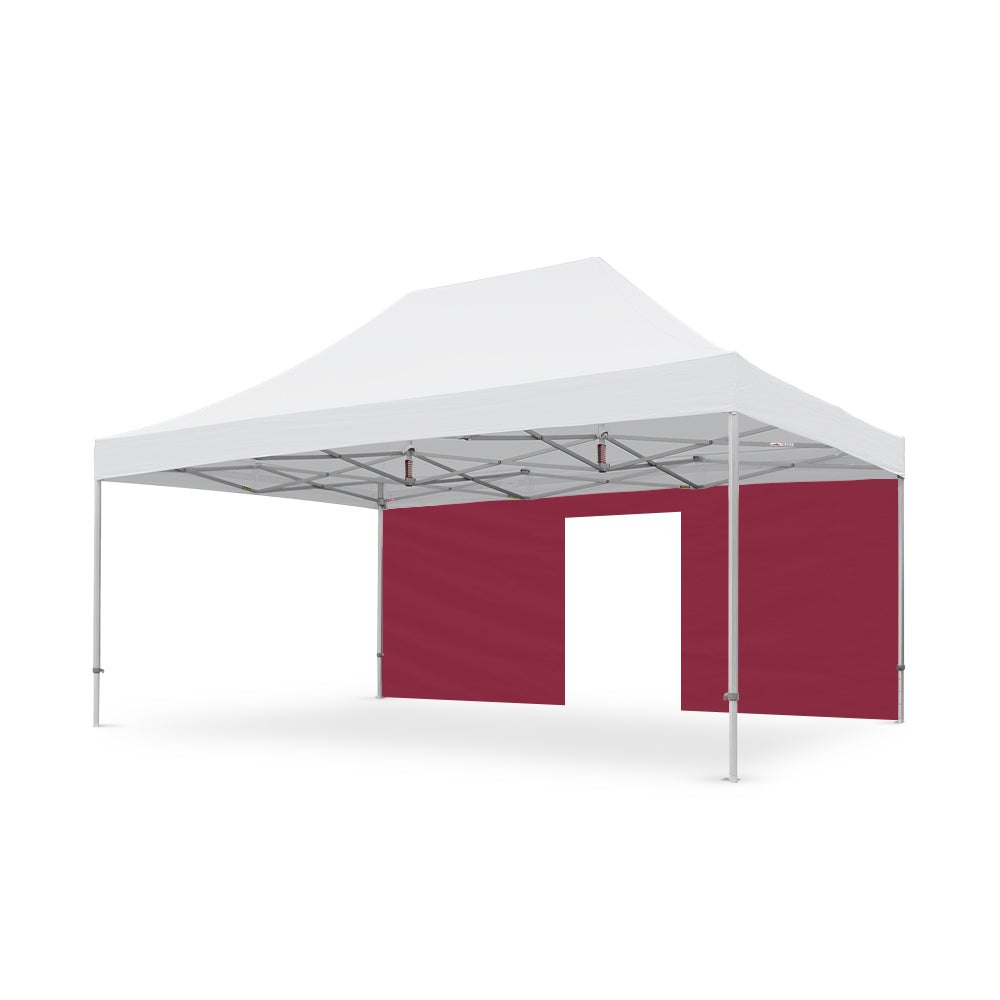 6m Tec Canopy Door Wall in Maroon - Extreme Canopy