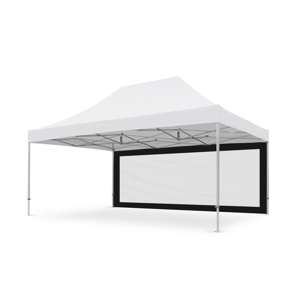 6m Tec Canopy Mesh Window Wall in Black - Extreme Canopy