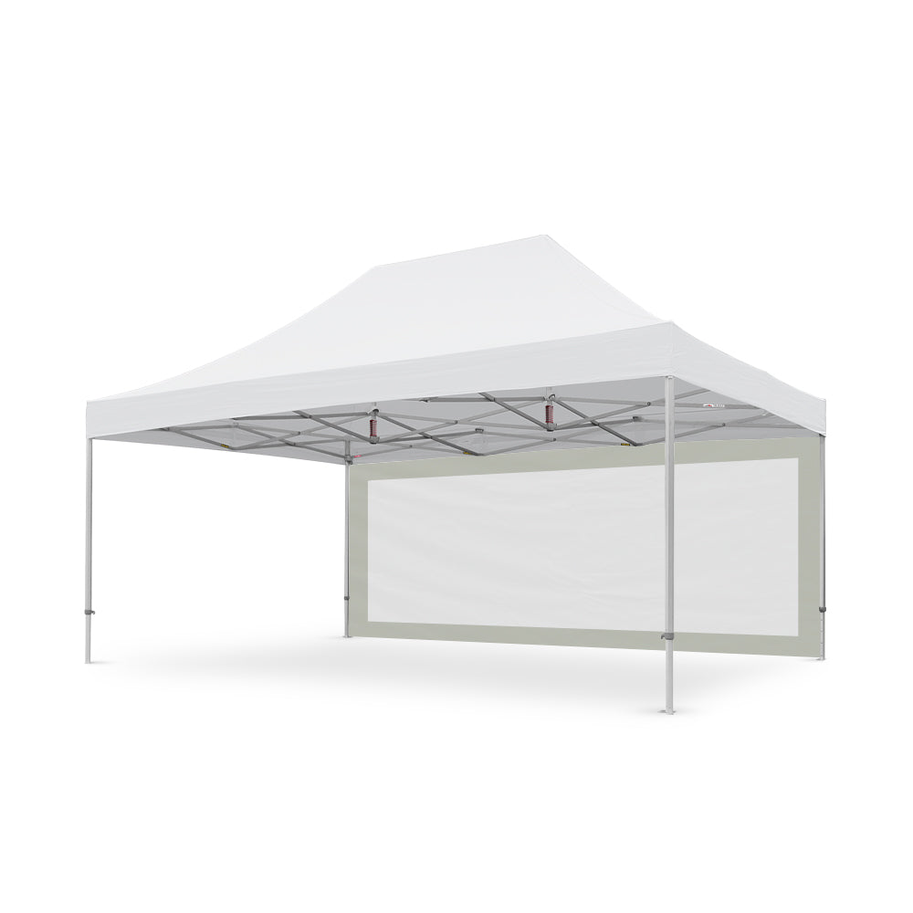 6m Tec Canopy Mesh Window Wall in Gray - Extreme Canopy