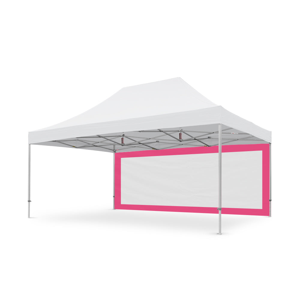 6m Tec Canopy Mesh Window Wall in Pink - Extreme Canopy