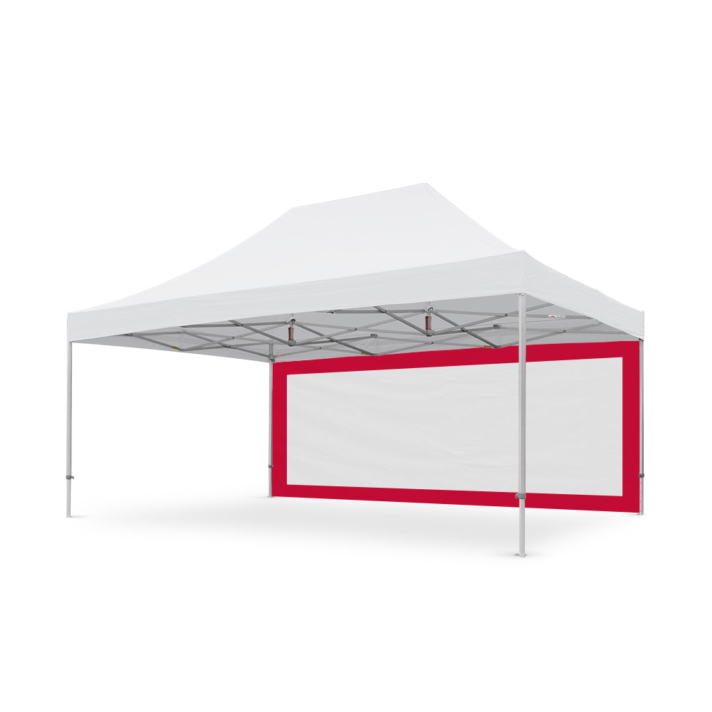 6m Tec Canopy Mesh Window Wall in Red - Extreme Canopy