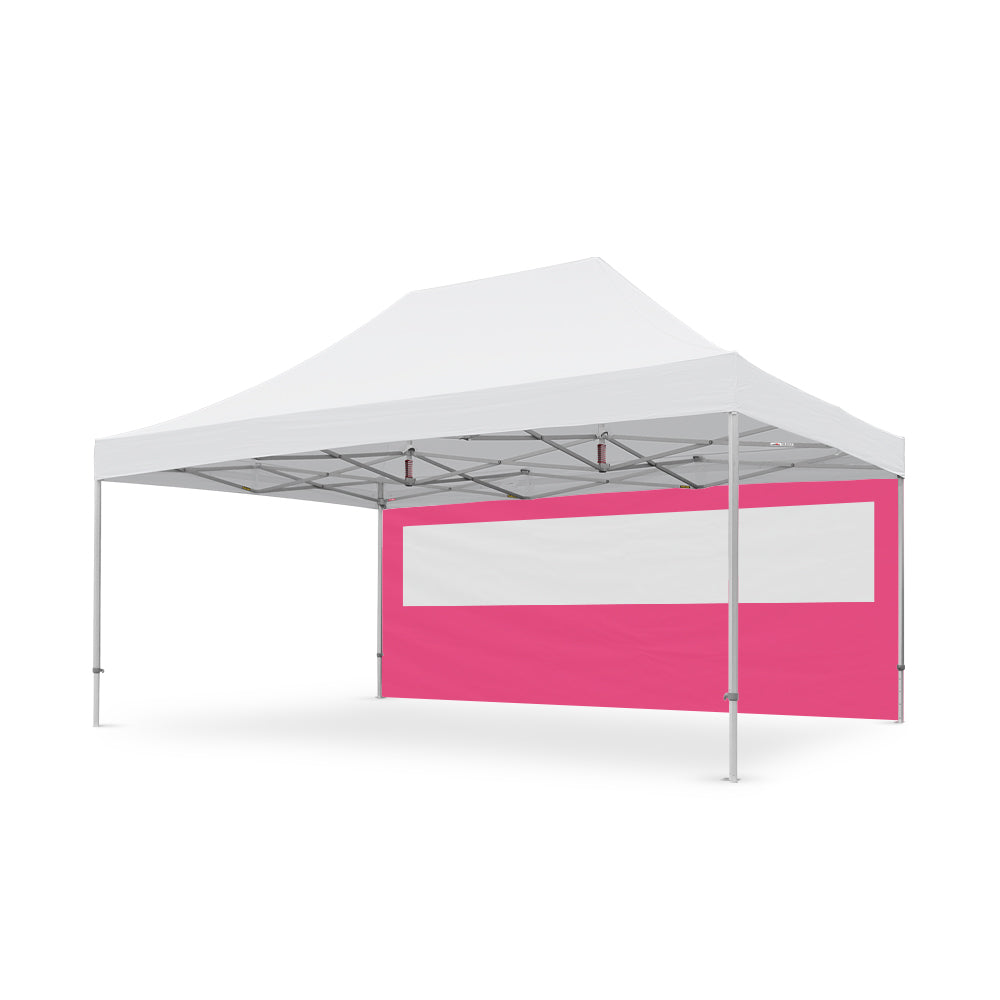 6m Tec Canopy PVC Window Wall in Pink - Extreme Canopy