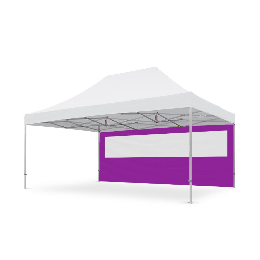 6m Tec Canopy PVC Window Wall in Purple - Extreme Canopy