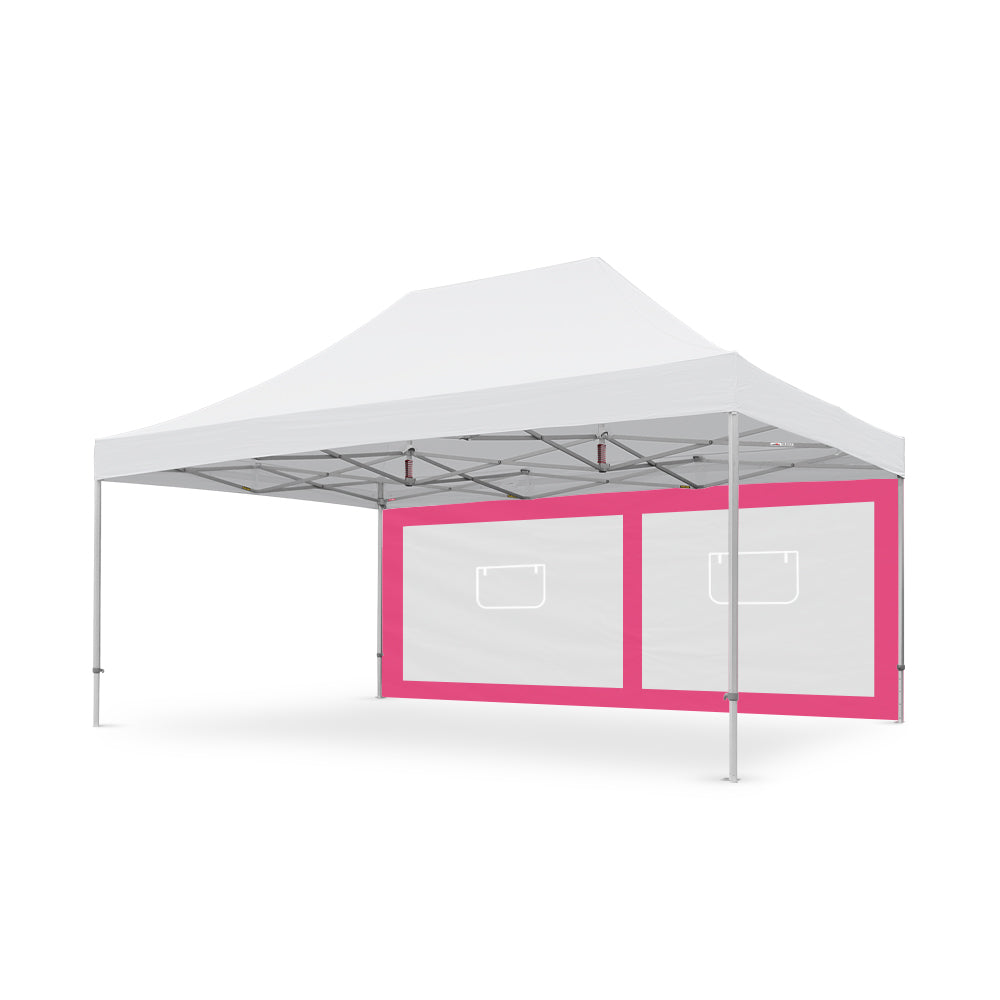6m Tec Canopy Service Window Wall in Pink - Extreme Canopy