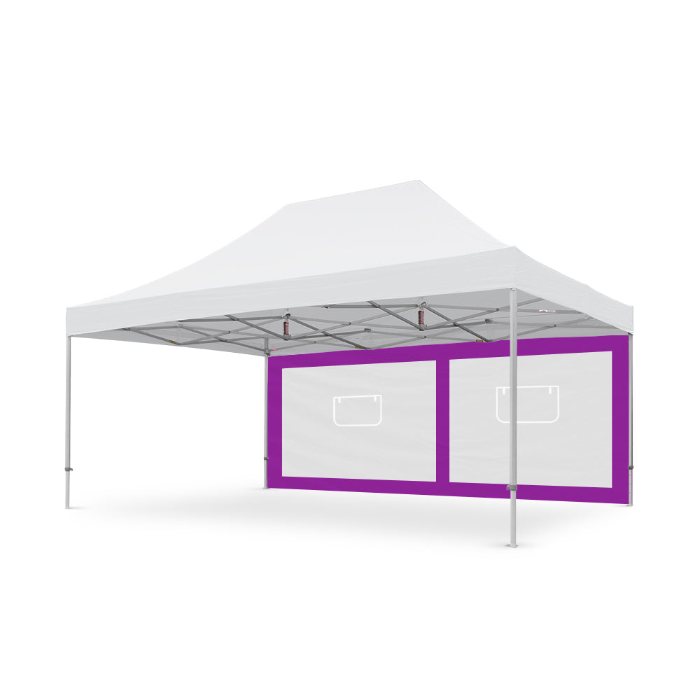 6m Tec Canopy Service Window Wall in Purple - Extreme Canopy