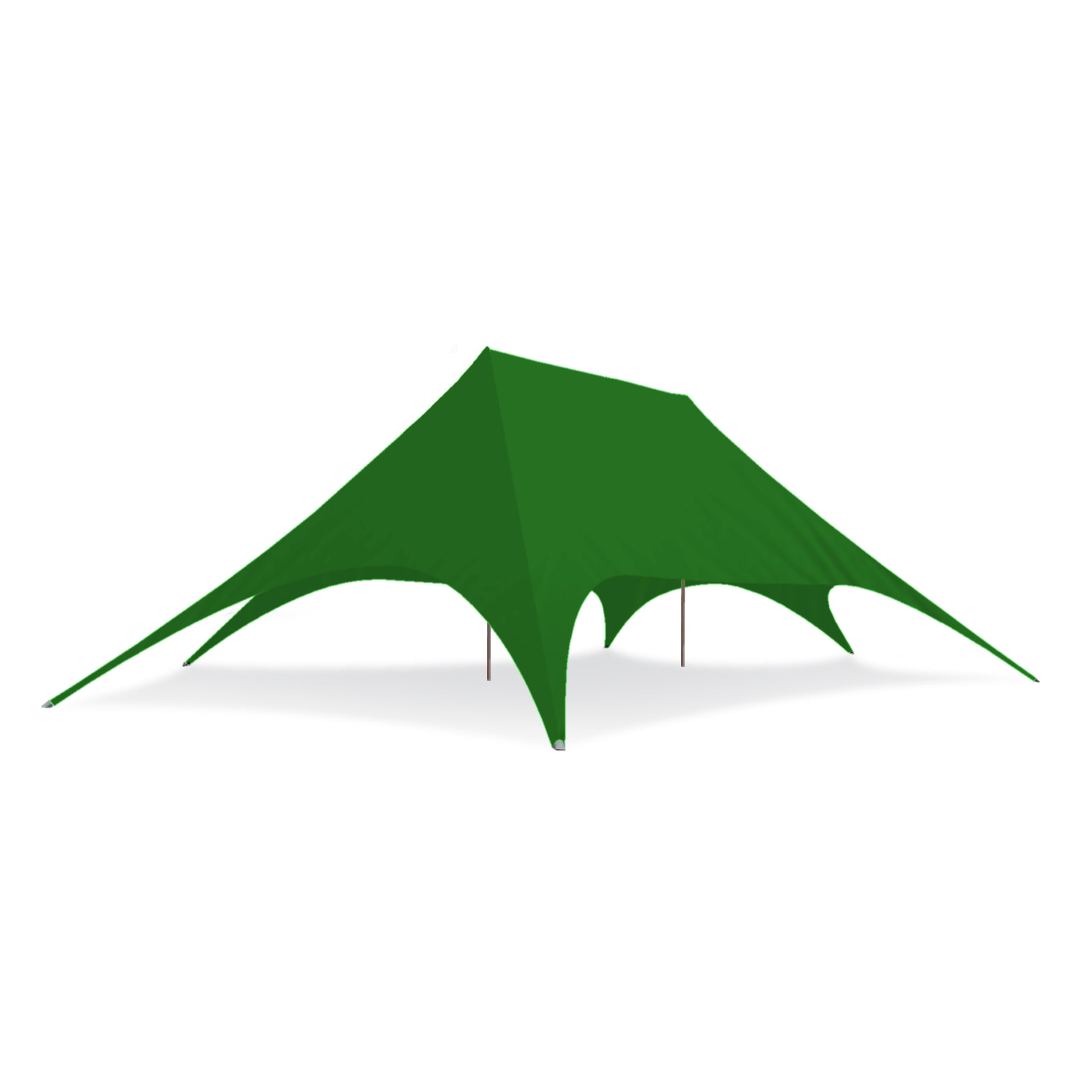 72ft x 46ft Double Pole Star Shade | Durable and Stylish Event Tent
