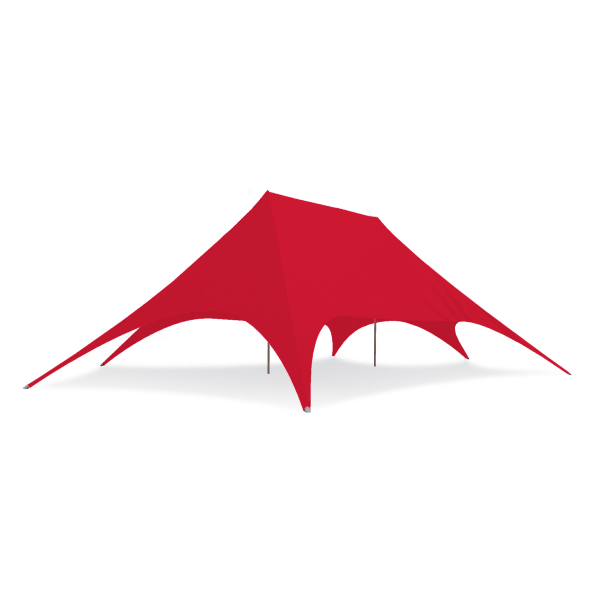72ft x 46ft Double Pole Star Shade | Durable and Stylish Event Tent