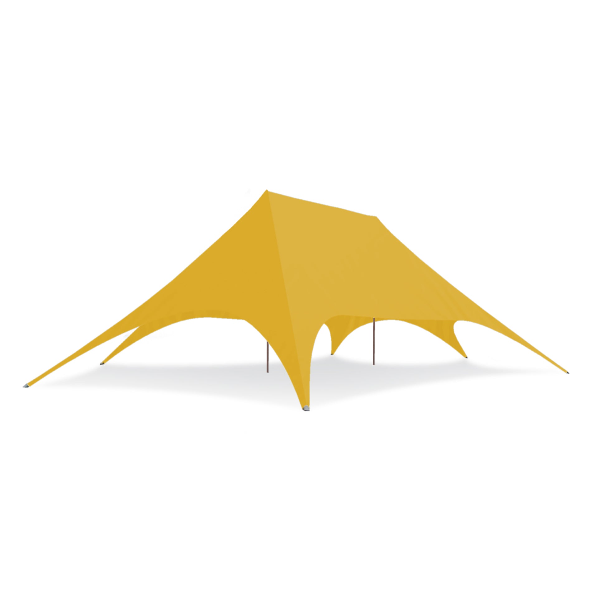 72ft x 46ft Double Pole Star Shade | Durable and Stylish Event Tent