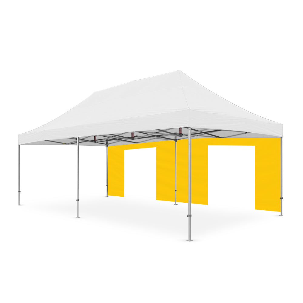8m Canopy Door Wall in Yellow - Extreme Canopy