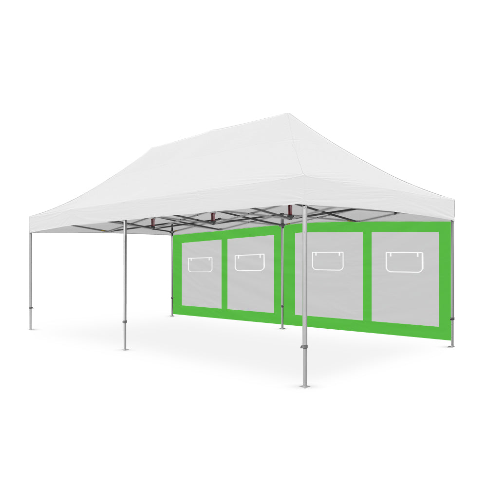 8m Canopy Service Window Wall in Apple - Extreme Canopy