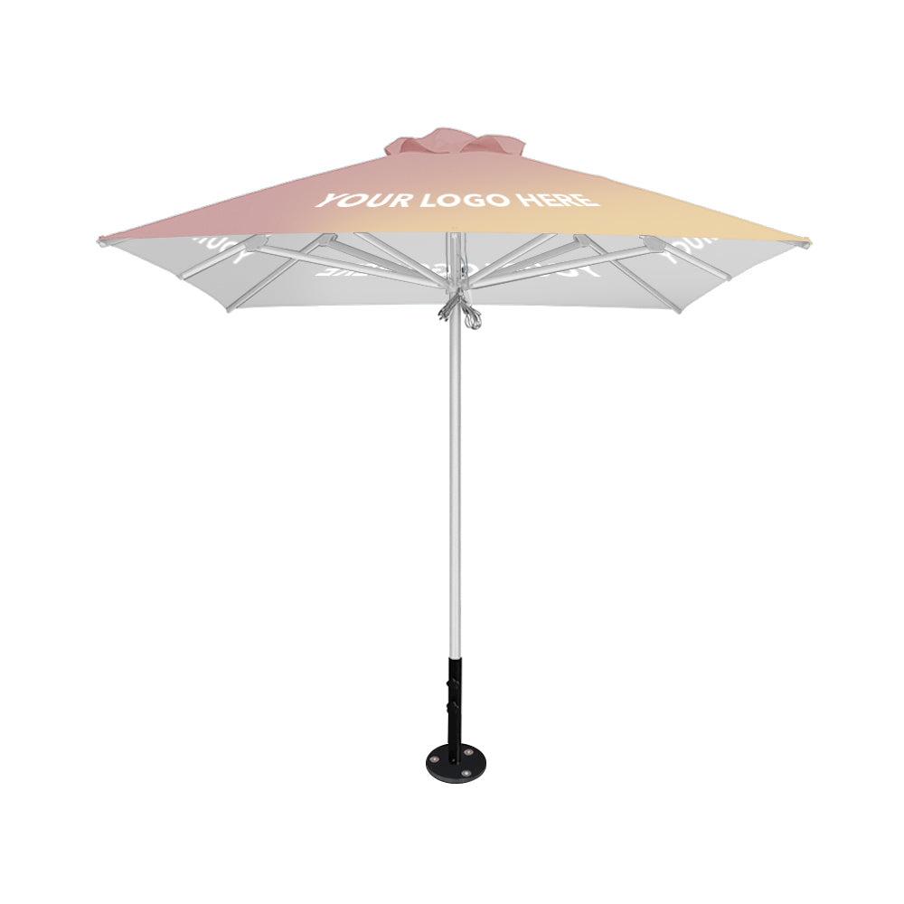 6' patio umbrellas 6' x 6' Custom Saville Square | Umbrellas
