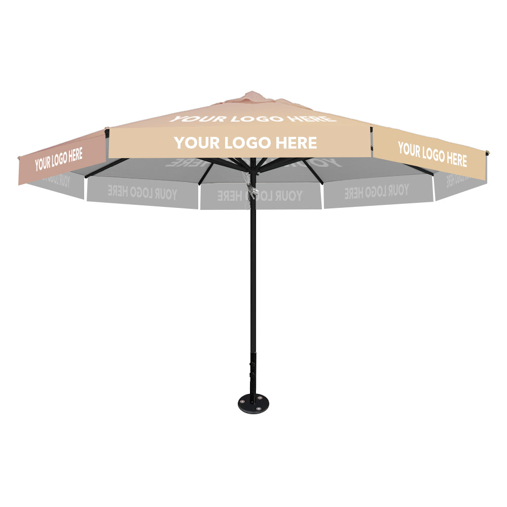 13' Diameter Custom Saville Octagonal Umbrella | Premium Outdoor Shade