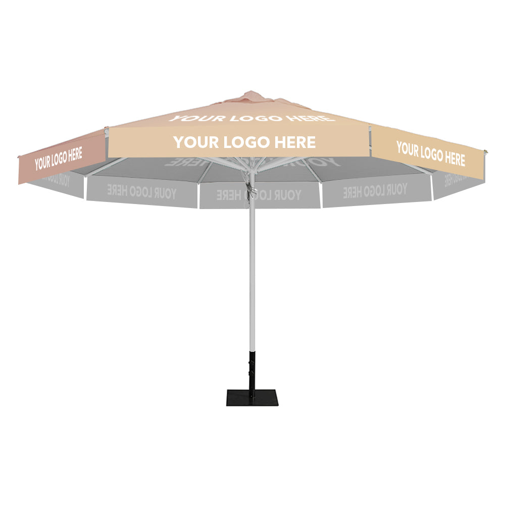 custom patio umbrella for ice tricycle 13' dia. Saville Octagonal | Umbrellas FLAME&SHADE 11.5×9FT Cantilever Patio and tailored to your Color:Glossywhite Bags & Cases: Hard Cases