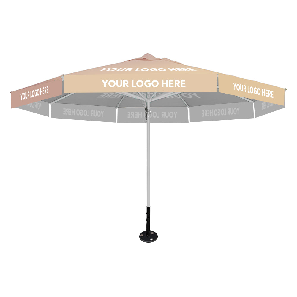 13' Diameter Custom Saville Octagonal Umbrella | Premium Outdoor Shade