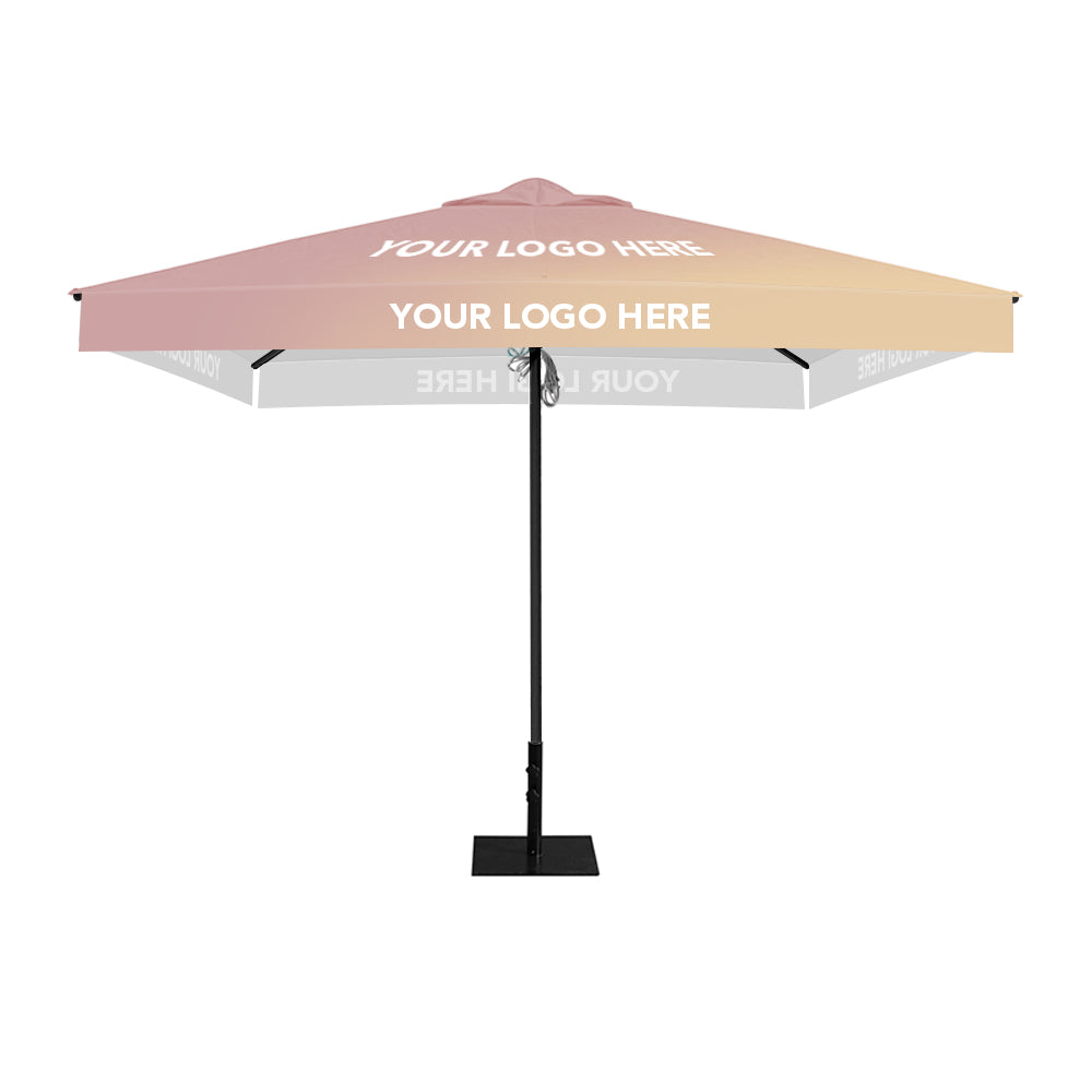 10' x 10' Custom Saville Square | Umbrellas