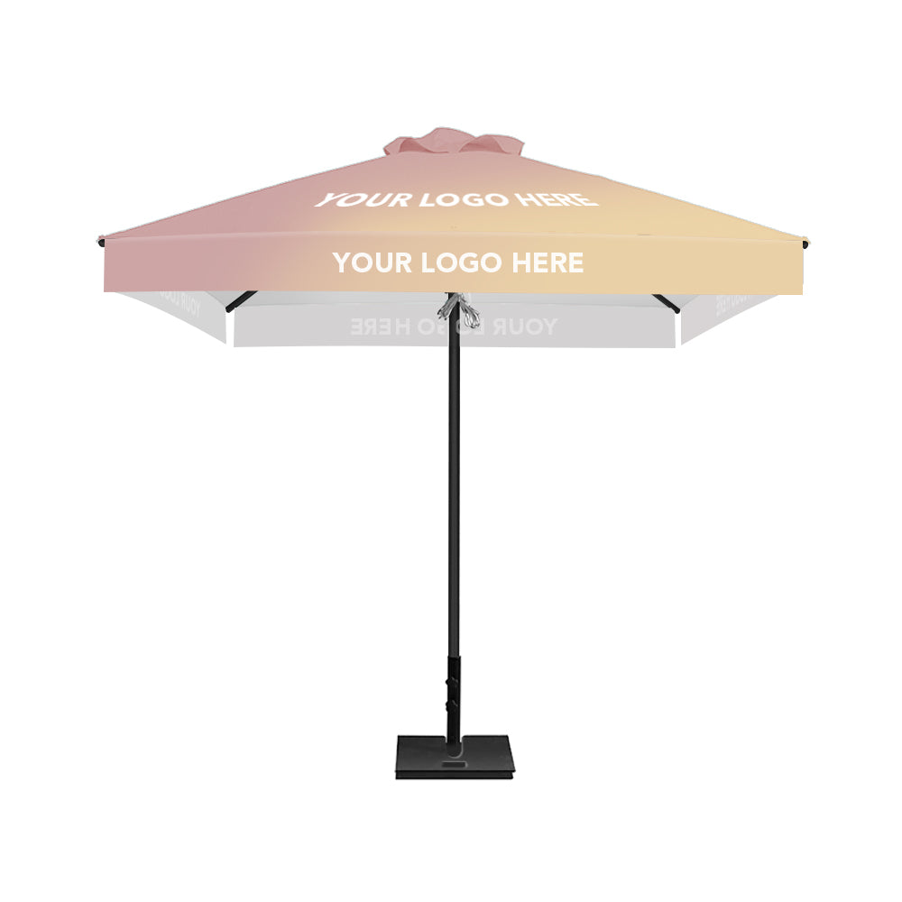 6' x 6' Custom Saville Square | Umbrellas