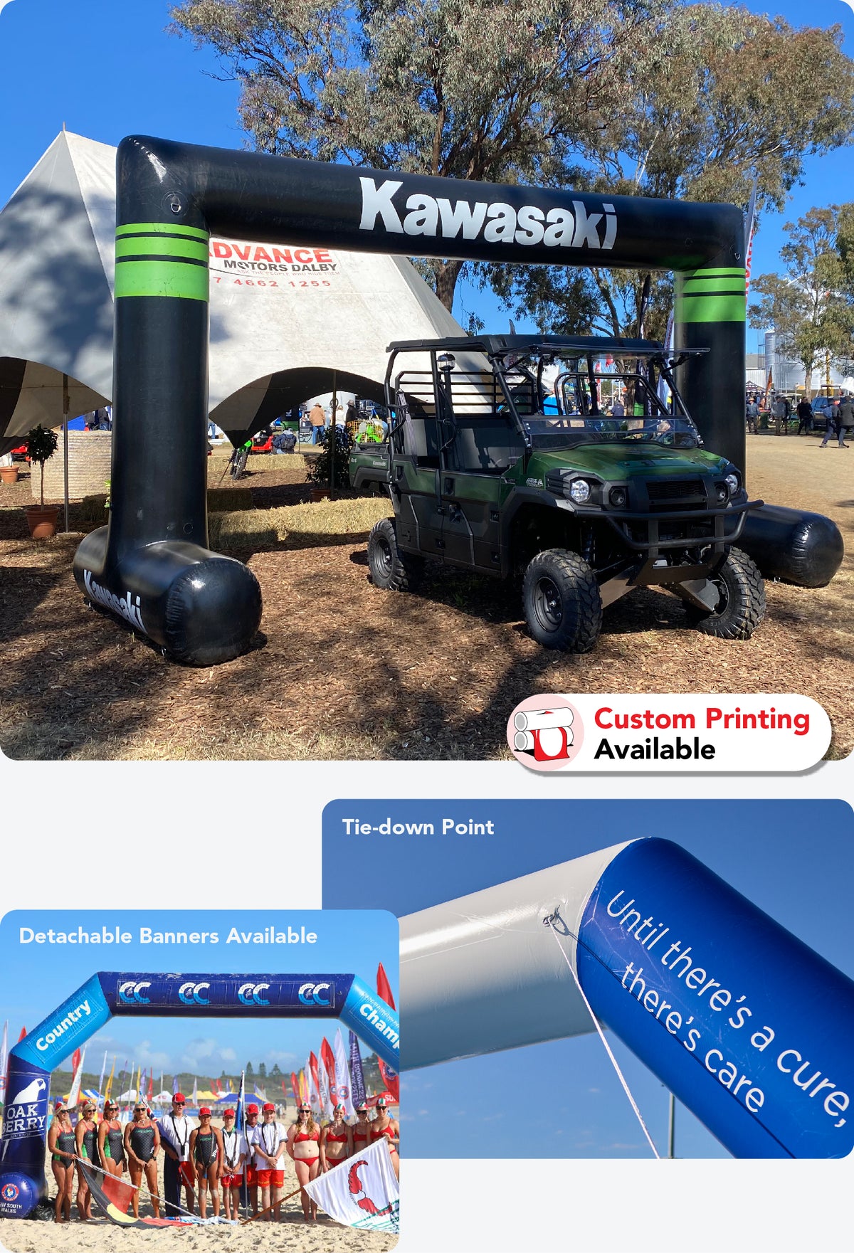 Inflatable Arches | Custom Event Displays by Extreme Canopy
