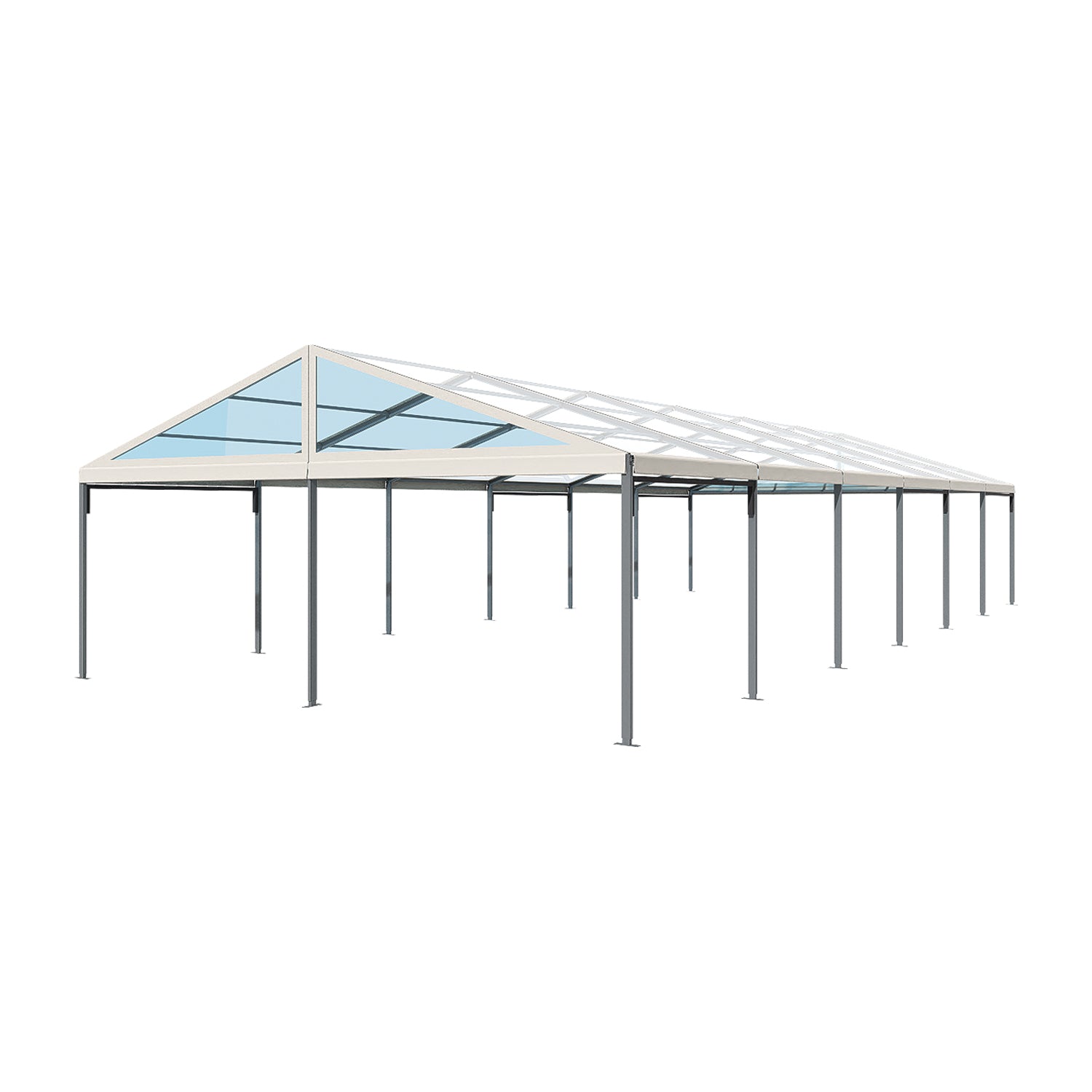 Crest Tent 26' Wide Clear Span A-Frame | Premium Event Shelter