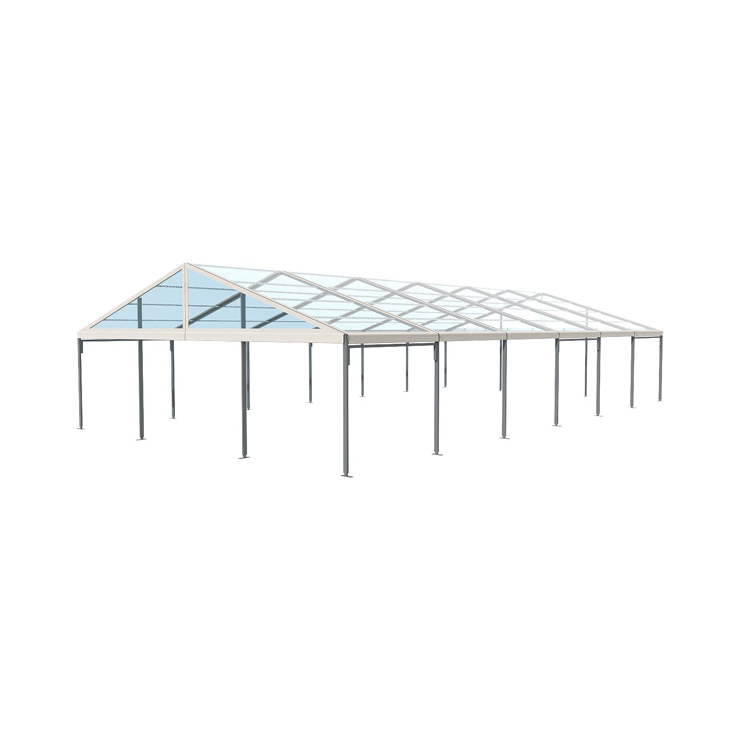 Crest Tent 33' Wide Clear Span A-Frame | Premium Event Tent