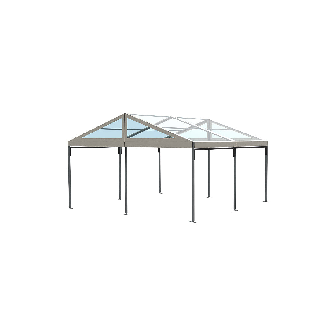 Crest Tent 20' Wide Clear Span A-Frame | Durable Event Shelter