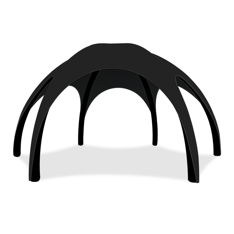 26ft Black Gamma High-Pressure Inflatable Tent in Black Frame