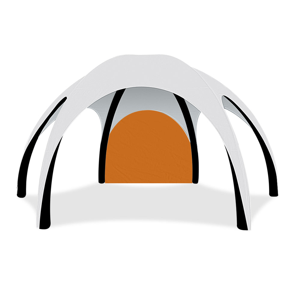 13ft Gamma Orange Wall High-Pressure Inflatable Accessory - Extreme Canopy