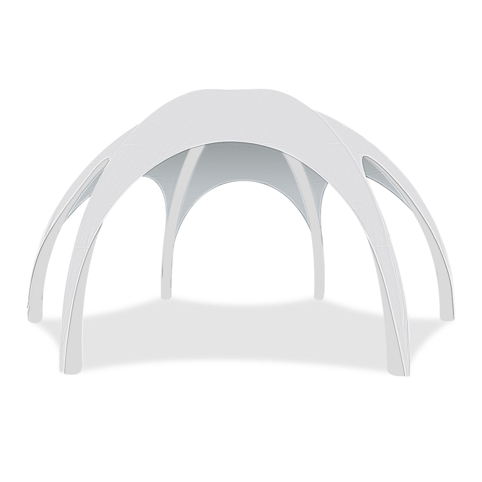 26ft White Gamma High-Pressure Inflatable Tent in White Frame