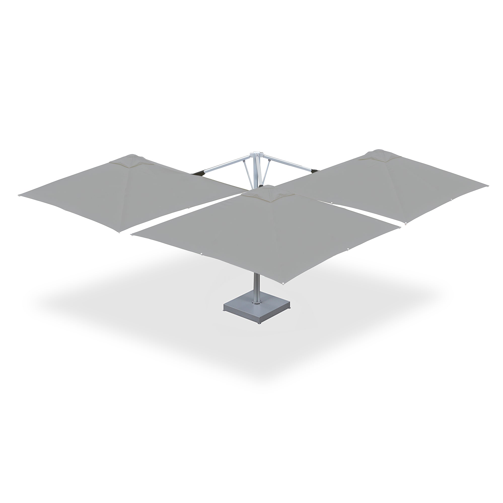 10' x 10' Multi Shade Pod Cantilever | Umbrellas