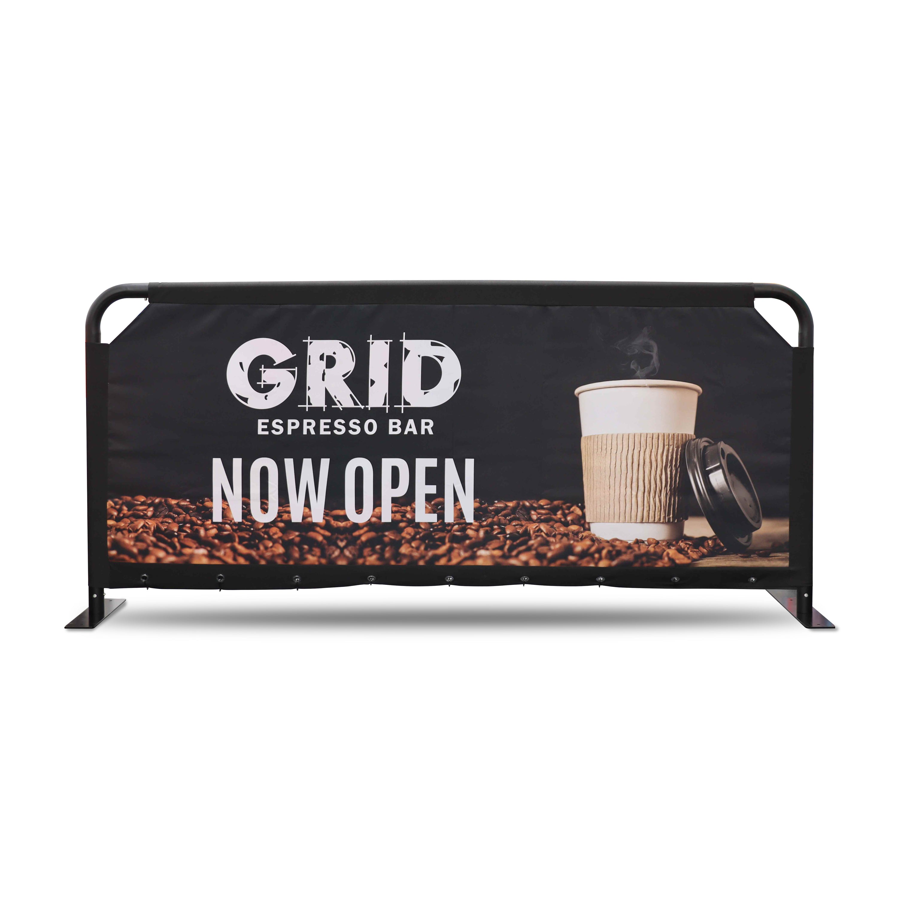Outdoor Fence Barrier - Promotional Signage