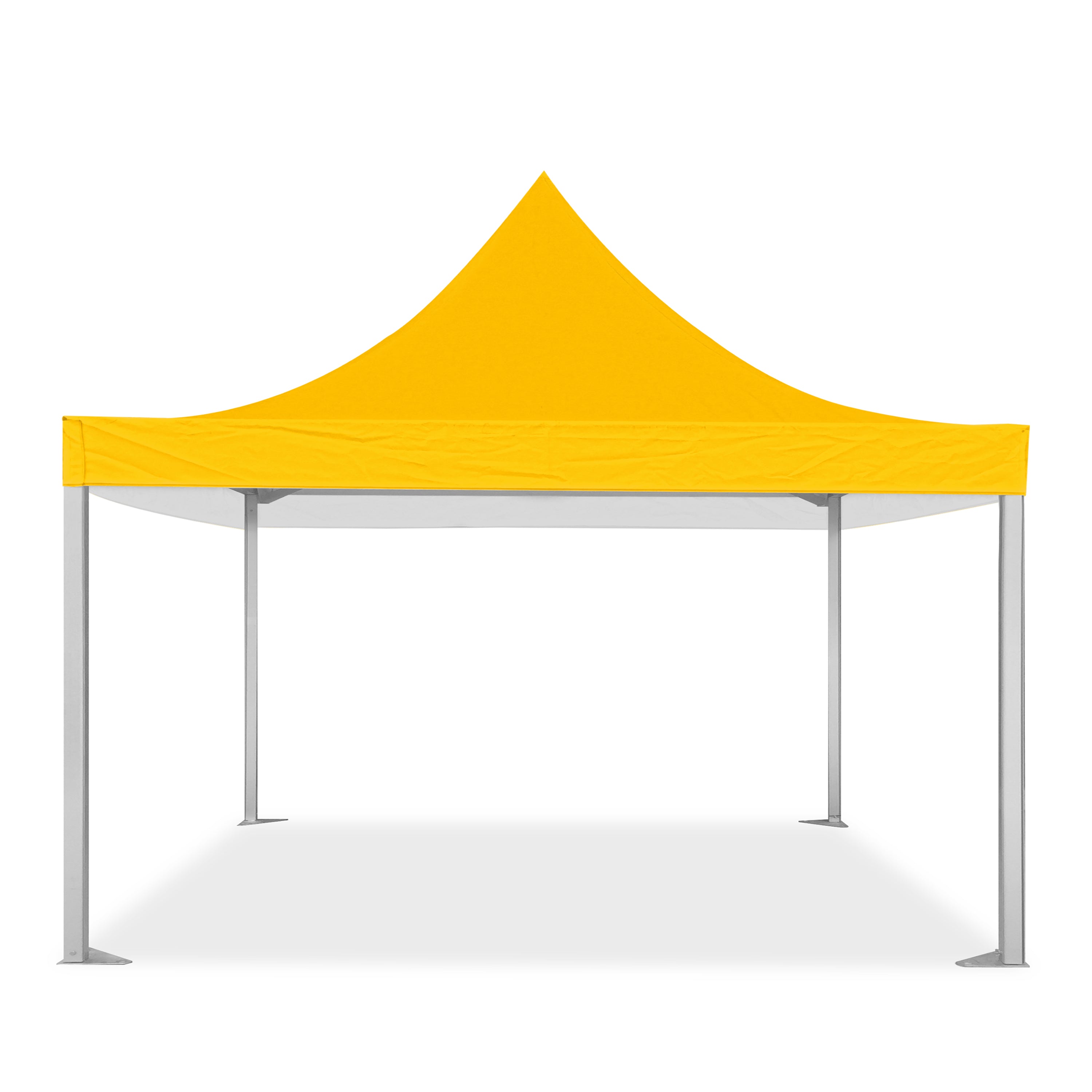 20x20 Pinnacle Semi-Permanent Tent Yellow