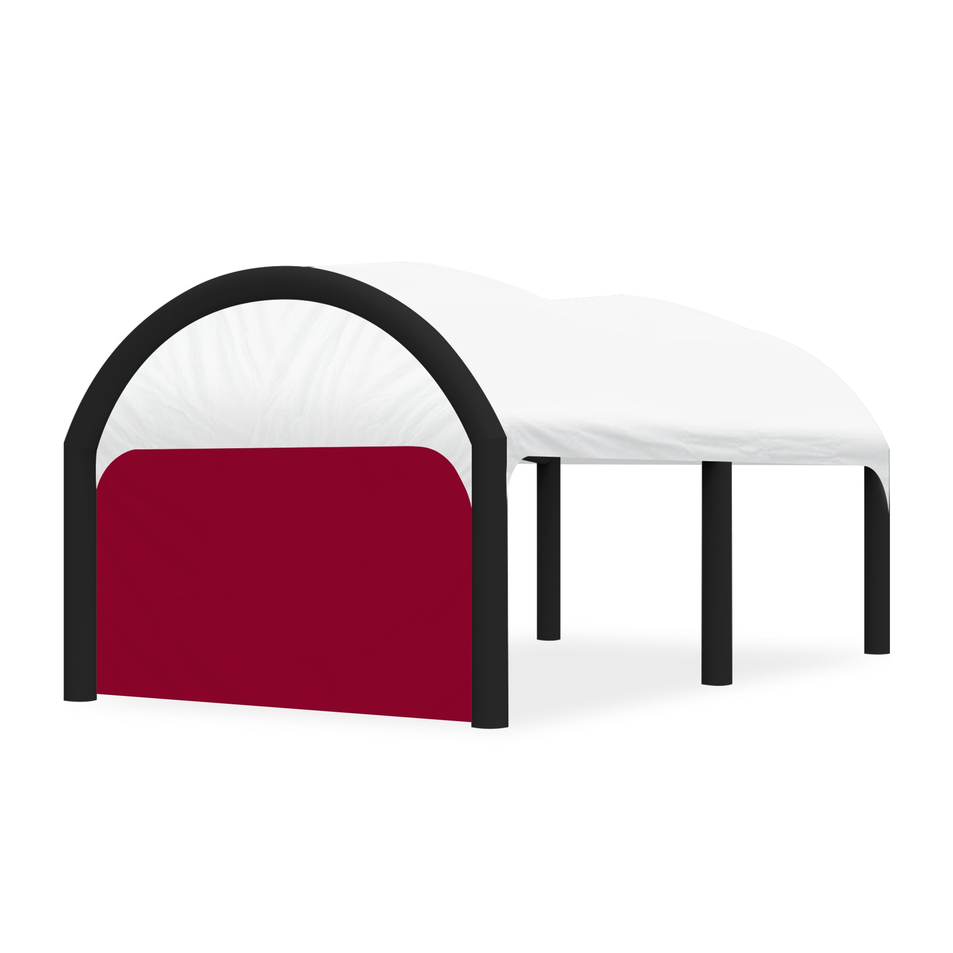 13x20 Polaris Small Red Wall - High-Pressure Inflatable Accessory 