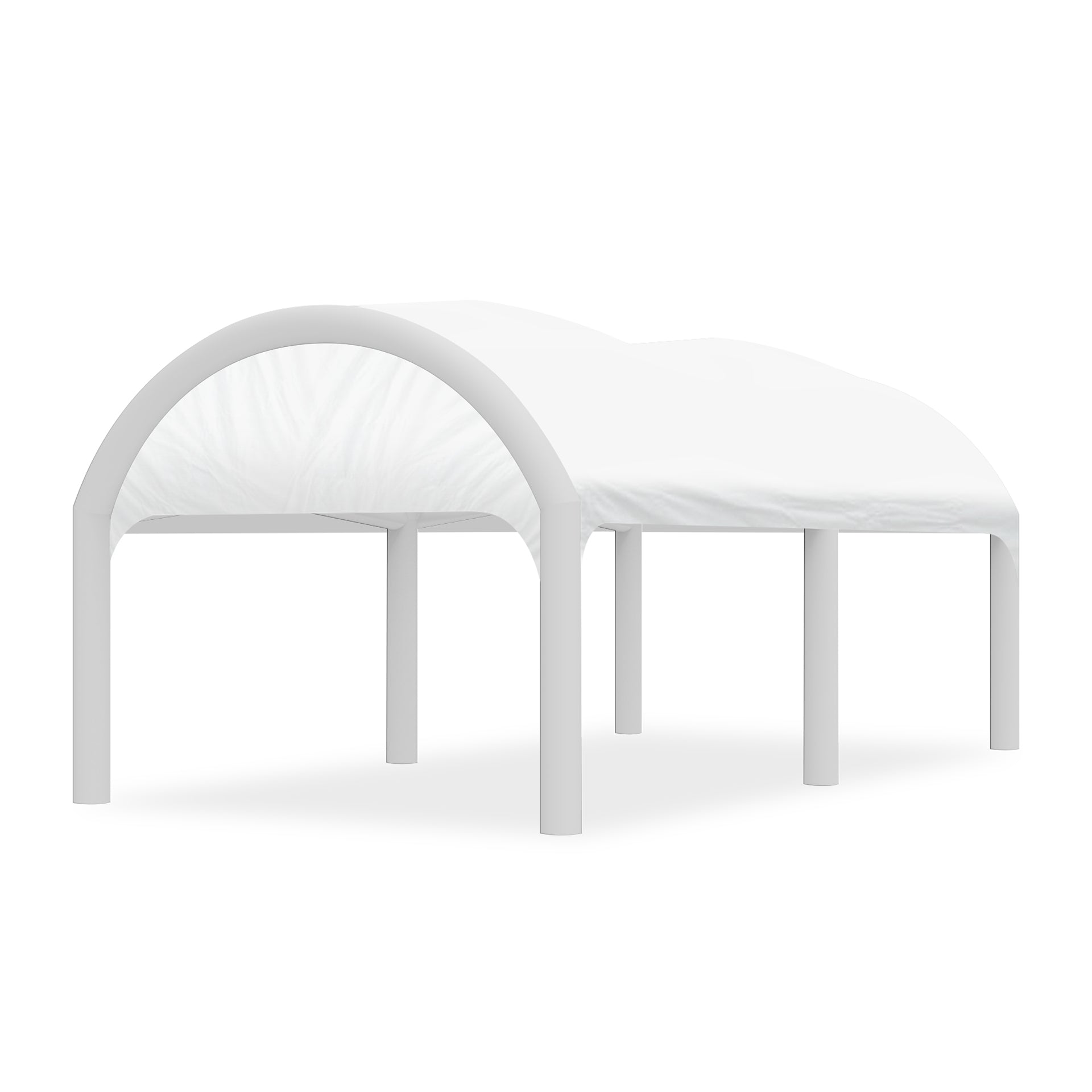 13x20 Polaris High-Pressure Inflatable Tent in White with White Frame