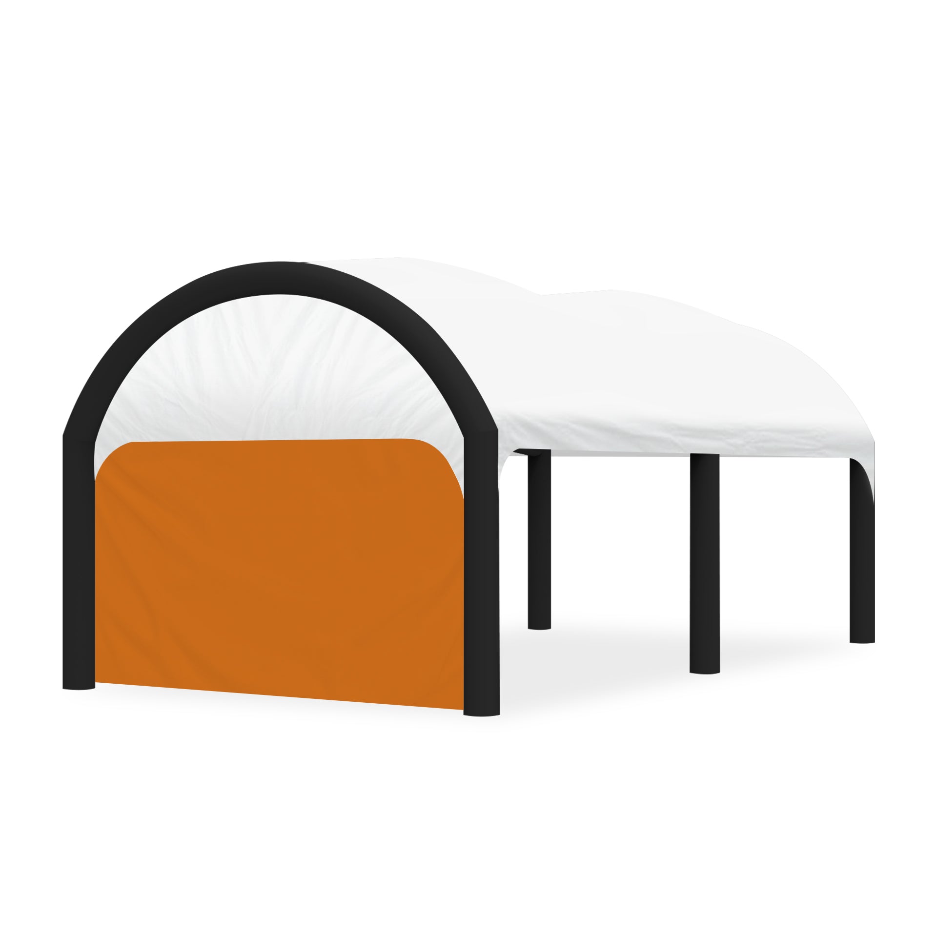 13x20 Polaris Small Orange Wall - High-Pressure Inflatable Accessory 
