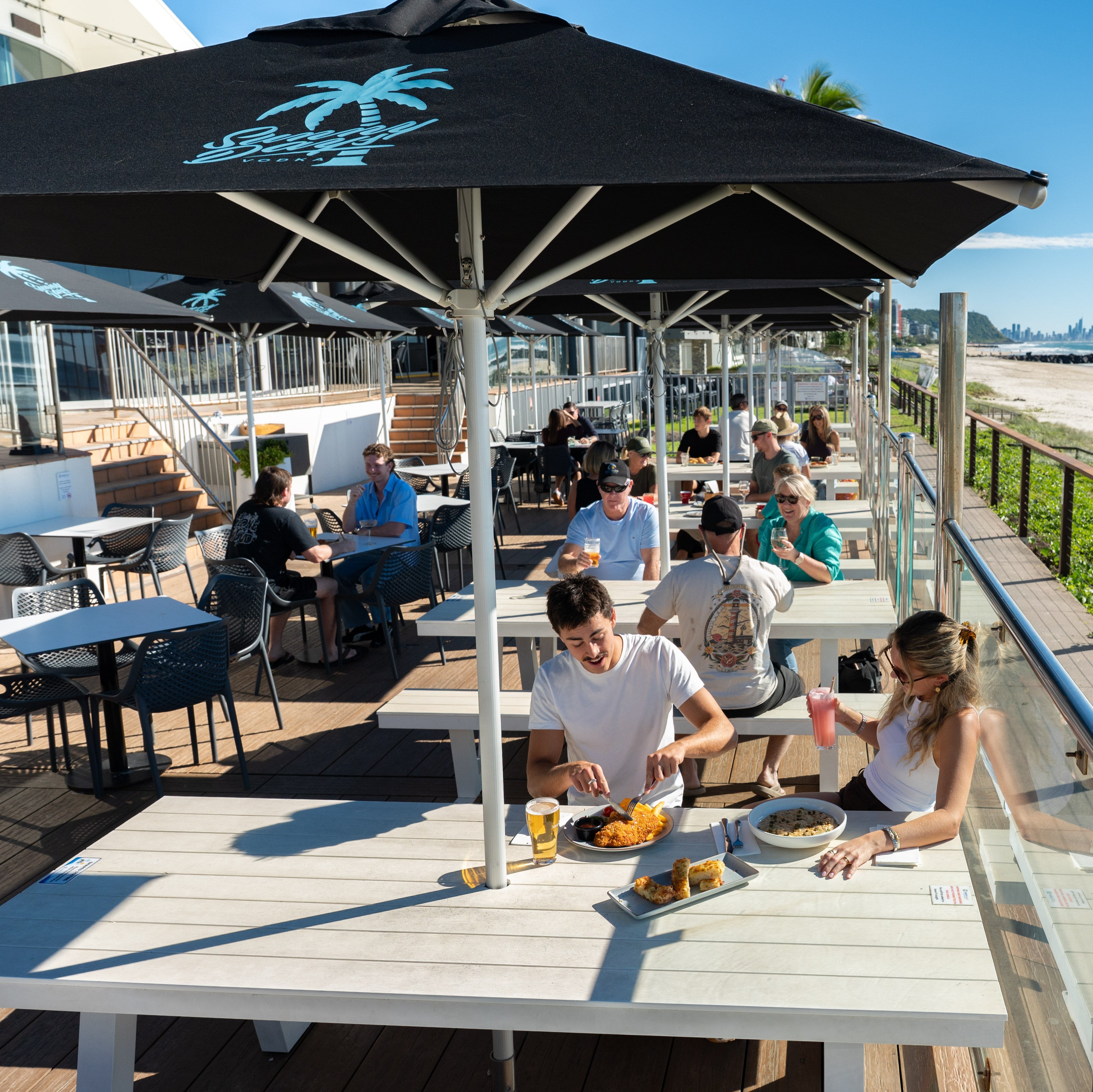 6' x 6' Custom Saville Square | Umbrellas